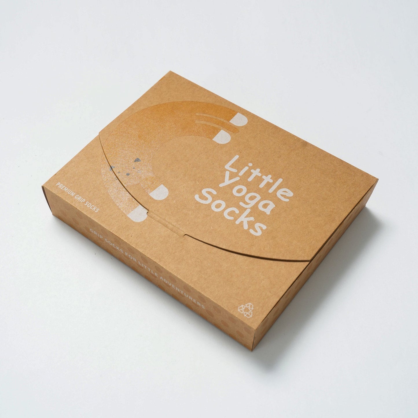 New- Organic Cotton Socks- Beige & Grey- 4 Pairs of Stay-On Baby & Toddler Non-Slip Socks